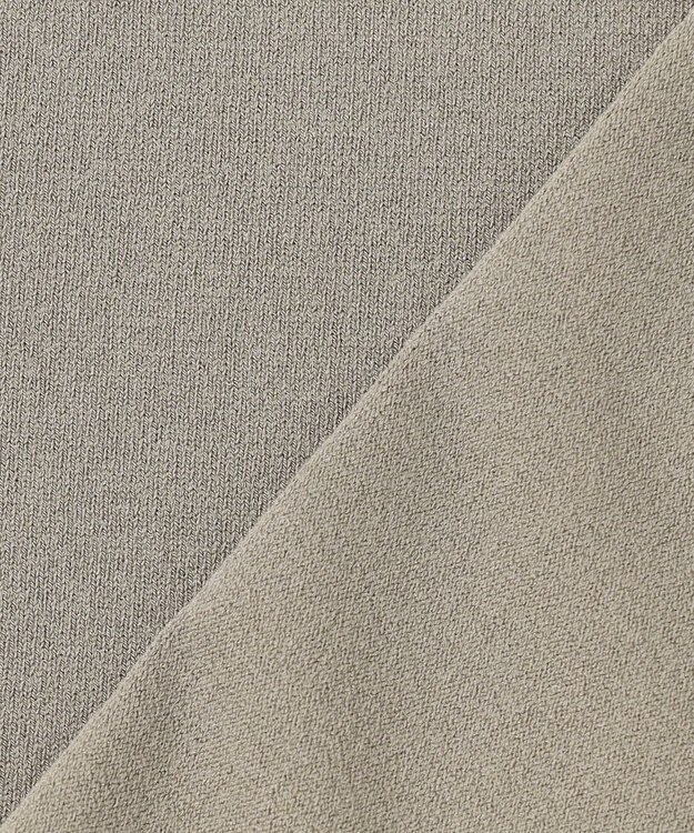 ICB L 【洗える】クロスコンビ シアースリーブニット カーキ系