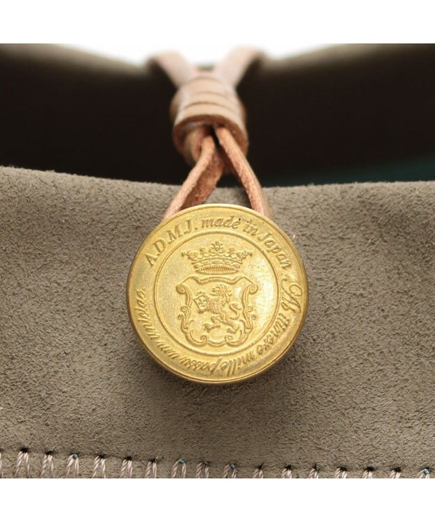 A.D.M.J. 【ファブリック】スエードプラス/マーキスショルダーストラップ付トート25cm ファンゴ