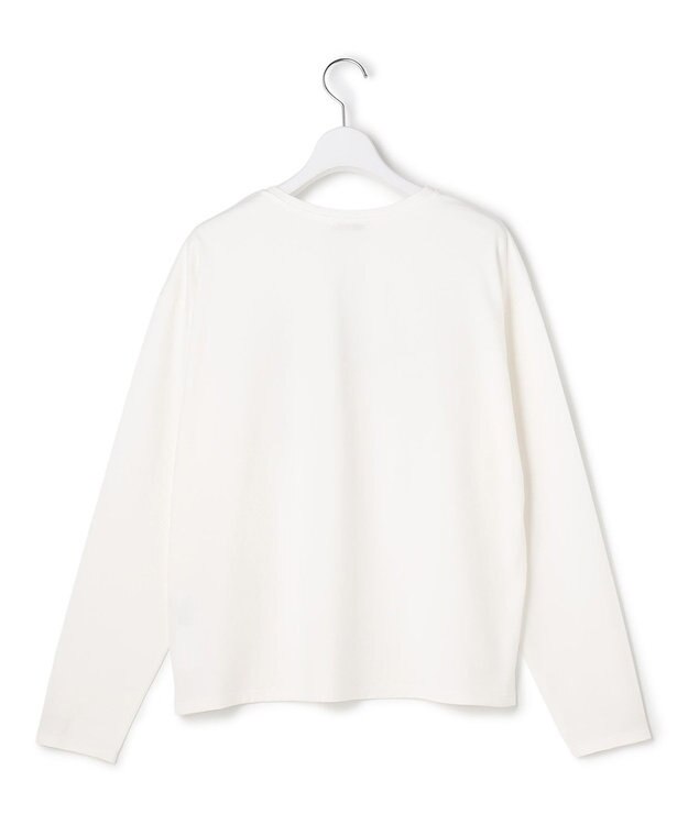 ICB 【30th ANNIVERSARY】New Yorkフォトプリント ロングスリーブTシャツ オフホワイト系