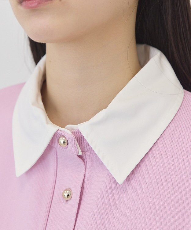 AMERICAN HOLIC 【2WAY】金ボタンカーディガン Pink