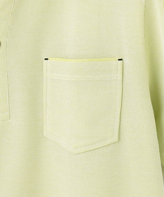 JOSEPH ABBOUD 【ギフトでも人気！オーガニックコットン使用】ダディ ポロシャツ ライトグリーン系