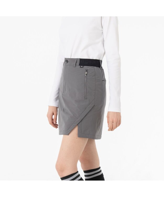 ZERO HALLIBURTON 中綿スカート ZHG-W4A 4c 82877 ゴルフウェア グレー