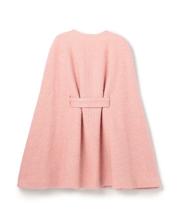TOCCA 【消臭】SNOWBERRY POCKET TWEED ポンチョ ピンク系5