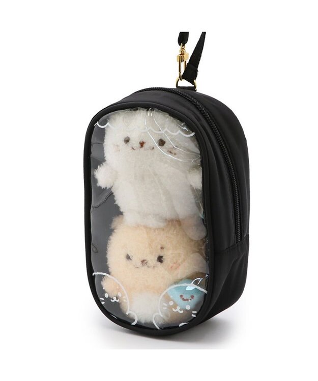 Mother garden しろたん しろどこでもキャリーケース 《黒》 単品 ブラック