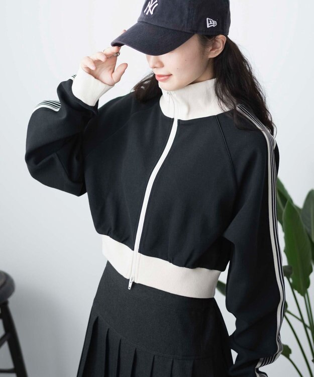 WEGO ショートトラックジャケット ブラック