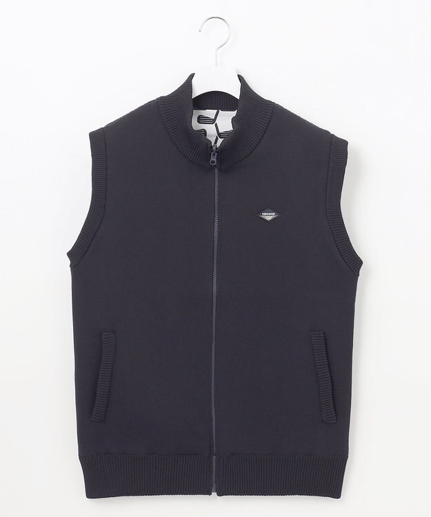 23区GOLF 【MEN】【ウォッシャブル】リバーシブル ニットベスト ネイビー系