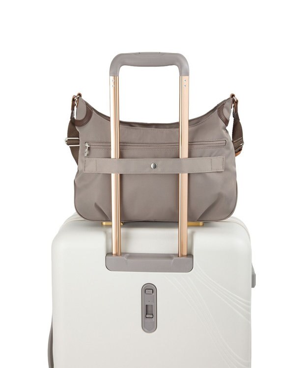 ACE BAGS & LUGGAGE PROGRES アベス ショルダーバッグ 舟形 20183 プログレ ダークベージュ