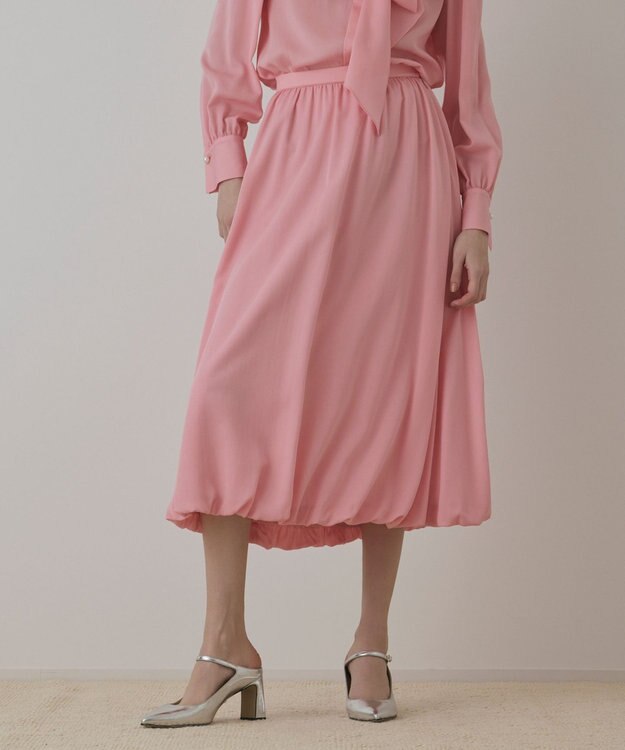 GRACE CONTINENTAL トリアセバル－ンスカート ピンク