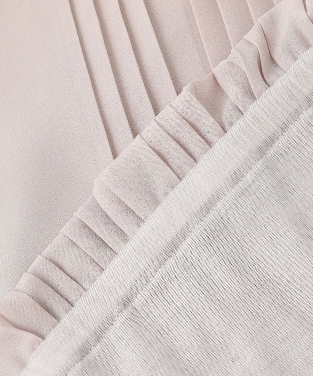 自由区 L ロイヤルシフォン ブラウス ベージュ