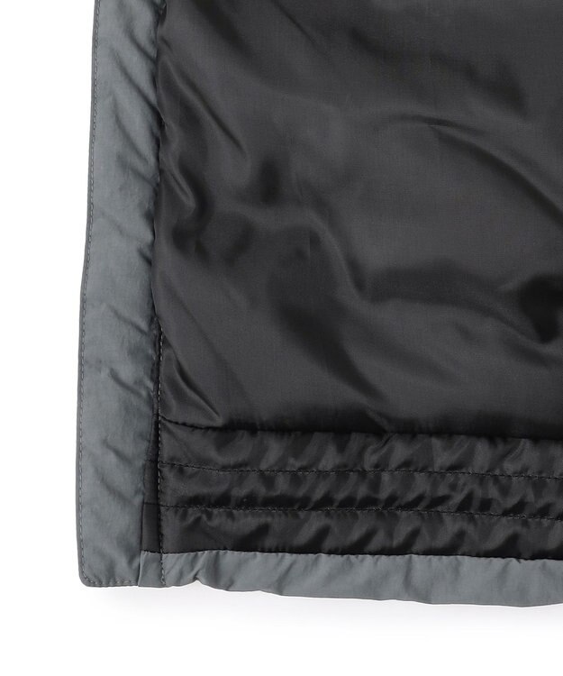 J.PRESS MEN 【WEB・一部店舗限定】フーデット ダウンジャケット ライトグレー系