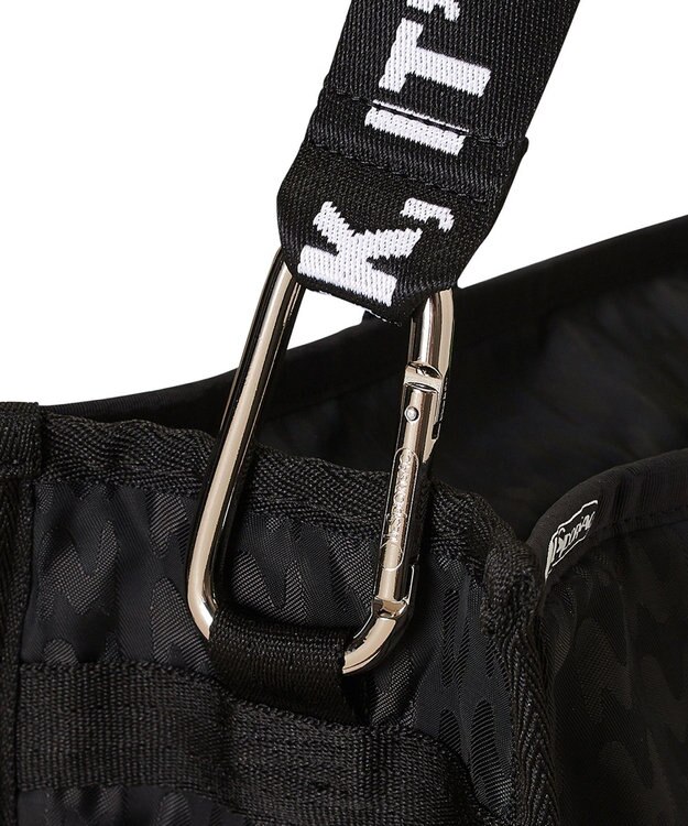 LeSportsac MSGM LG BOAT TOTE/ボートトートブラックジャカード ボートトートブラックジャカード