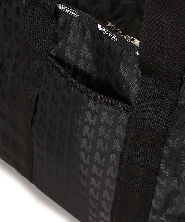 LeSportsac MSGM LG BOAT TOTE/ボートトートブラックジャカード ボートトートブラックジャカード