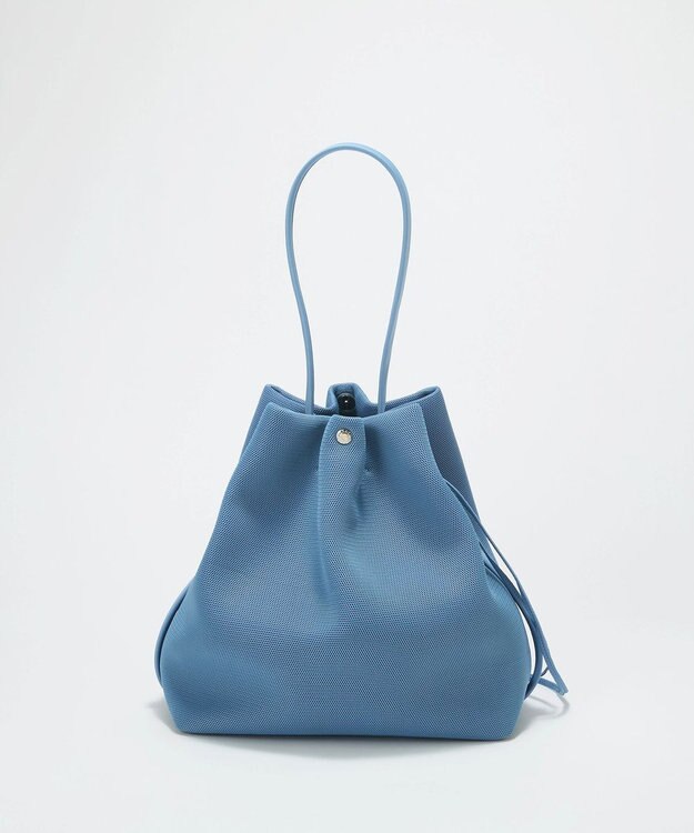 TOPKAPI 【Breath TOPKAPI】メッシュ 2way ビッグ ワンハンドル ショルダーバッグ ブルーグレー