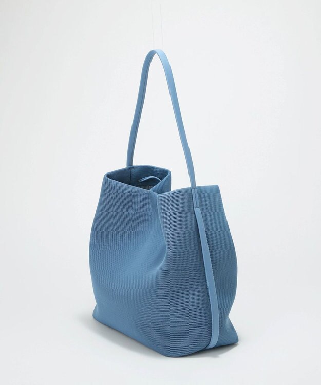 TOPKAPI 【Breath TOPKAPI】メッシュ 2way ビッグ ワンハンドル ショルダーバッグ ブルーグレー