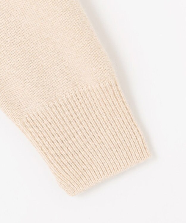 自由区 【カトリエムブーケ】Soyeux touche バックリボンプルオーバーニット エクリュ