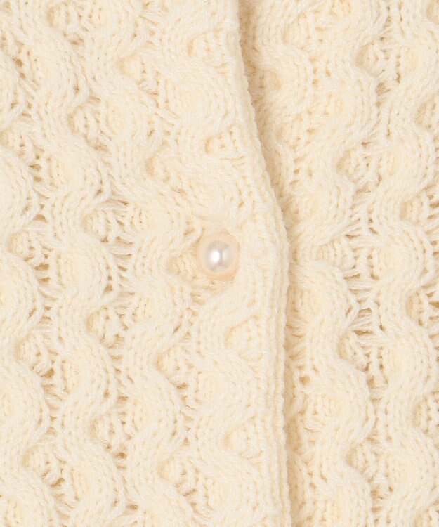 組曲 S 【WEB限定】バルキーニット ベスト アイボリー系