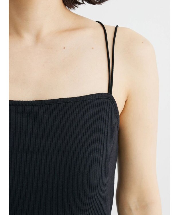 Green Parks カップ付きマルチストラップキャミ２ Black