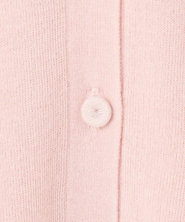 #Newans 【カシミヤ混】コンパクトニットカーディガン ピンク