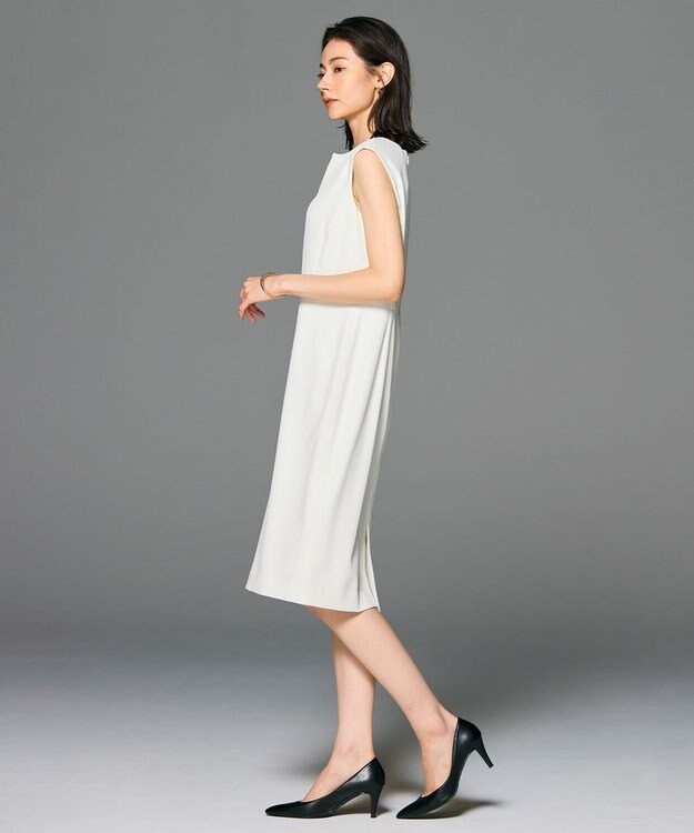 BEIGE， 【L-size・セットアップ対応】LUIZA / Iラインワンピース White