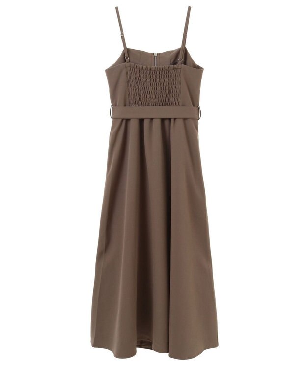 earth music&ecology ダブルジップキャミドレ Mocha