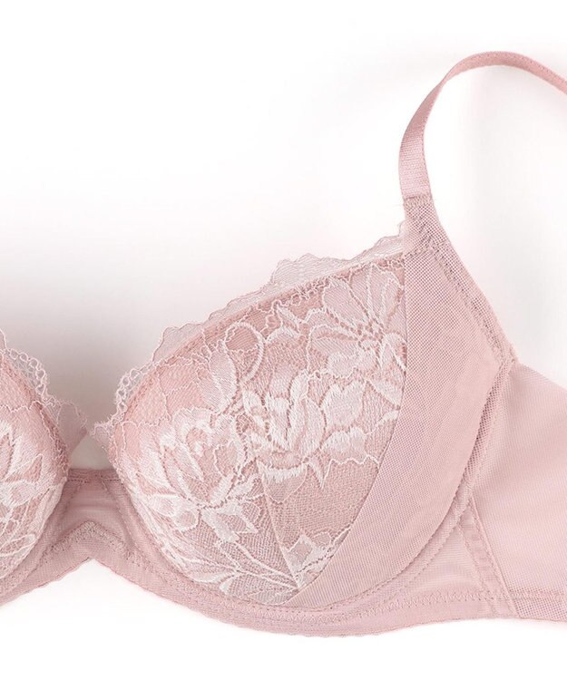 Wing ブラジャー 軽いつけごこち バストシルエットがきれい 脇から背中すっきり KB7002 ウイング／ワコール ピンク