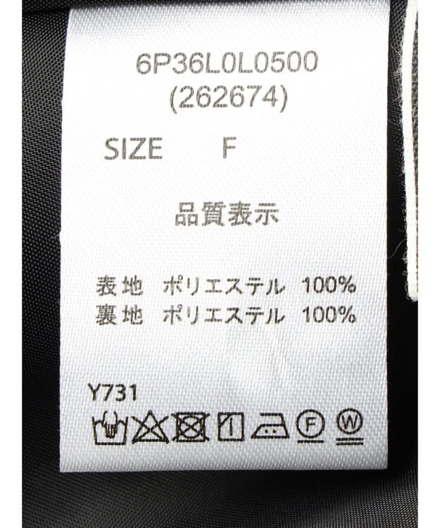 Green Parks ・ＥＬＥＮＣＡＲＥ　ＤＵＥ　ドットタフタスカート Black