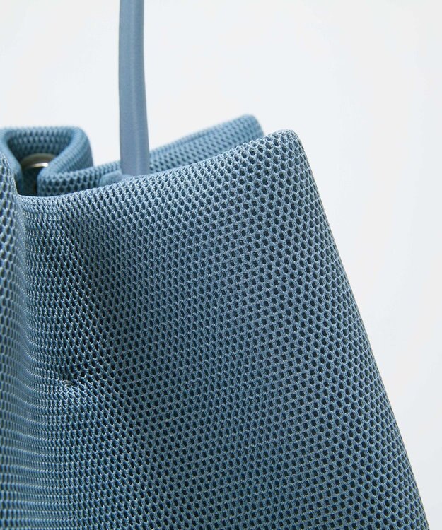 TOPKAPI 【Breath TOPKAPI】メッシュ 2way ビッグ ワンハンドル ショルダーバッグ ブルーグレー