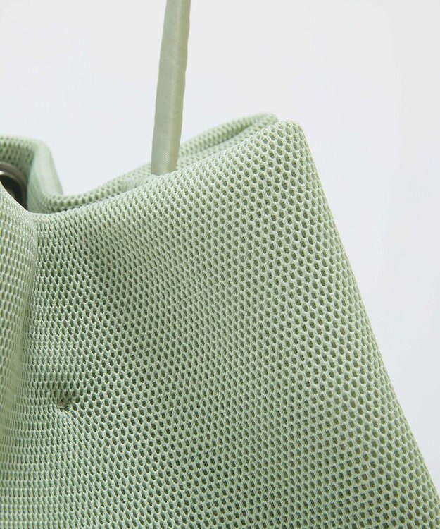 TOPKAPI 【Breath TOPKAPI】メッシュ 2way ビッグ ワンハンドル ショルダーバッグ ペールミント