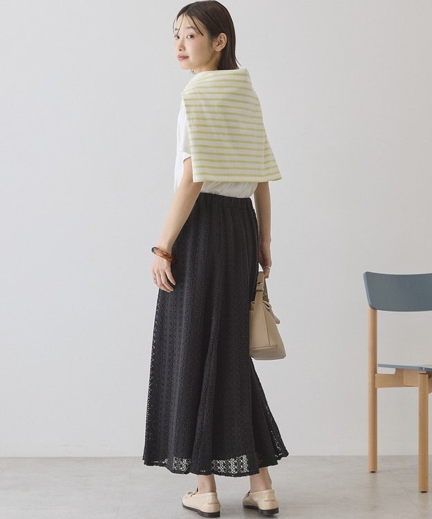 AMERICAN HOLIC SILVERプリント半袖Tシャツ Off White