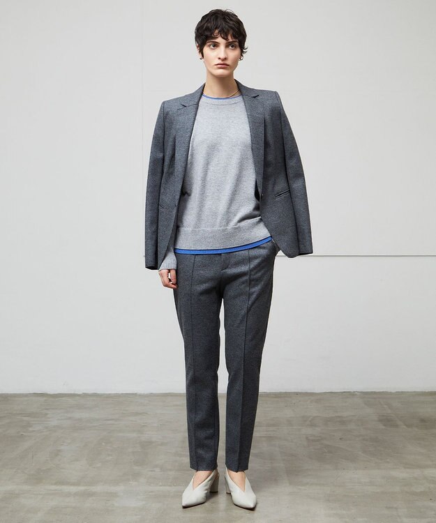 BEIGE， CORBY / クロップドパンツ C.Gray