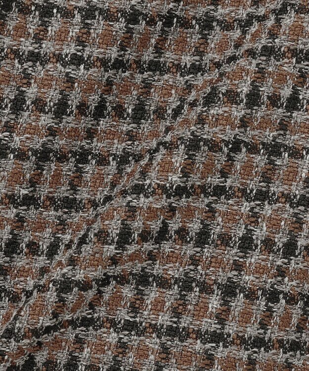 23区 S 【GLOW10月号掲載/洗える】ツイーディーカラーミックス  Iライン スカート ブラウンチェック