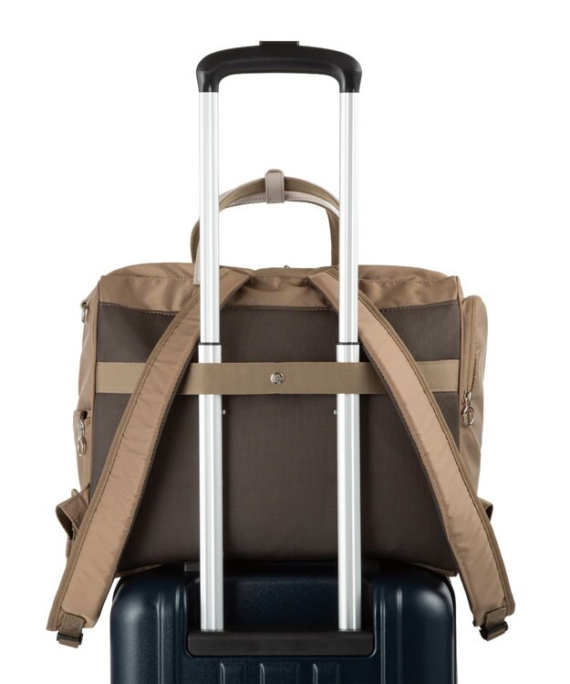 ACE BAGS & LUGGAGE kanana project PJ3-e リュックサック 横 B4 15.6インチPC収納 68823 カナナ ベージュ