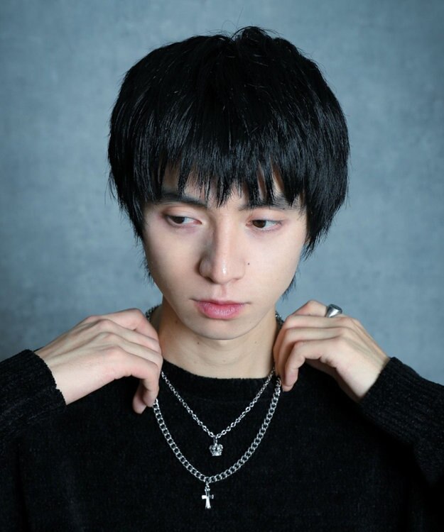 WEGO Mモチーフレイヤードネックレス 柄1