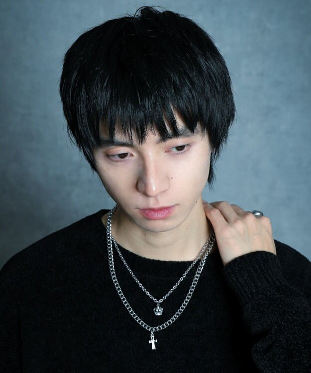 WEGO Mモチーフレイヤードネックレス 柄1