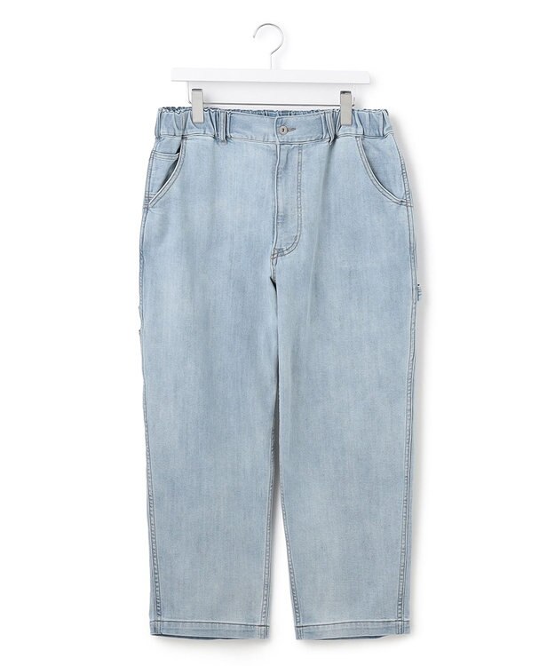 J.PRESS YORK STREET 【UNISEX】デニムペインターパンツ スカイブルー系
