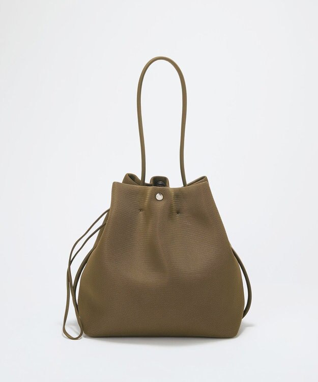 TOPKAPI 【Breath TOPKAPI】メッシュ 2way ビッグ ワンハンドル ショルダーバッグ カーキ