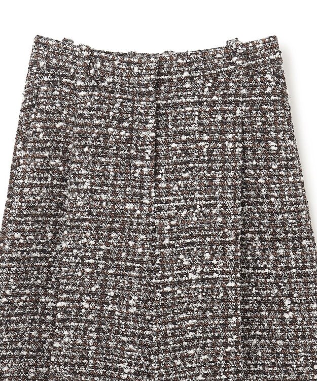 JOSEPH ウールツイード　ワイドトラウザーズ Black combo