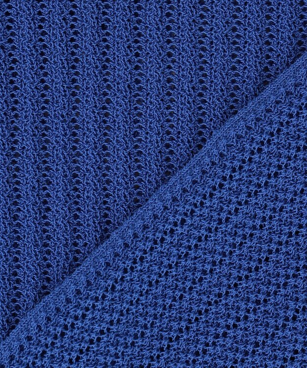 組曲 L 【先行予約・前後着用可】レーシーニット カーディガン ブルー系