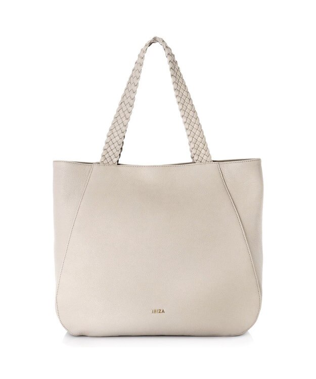 IBIZA アトラクティーボ　セミショルダーバッグ ライトグレー