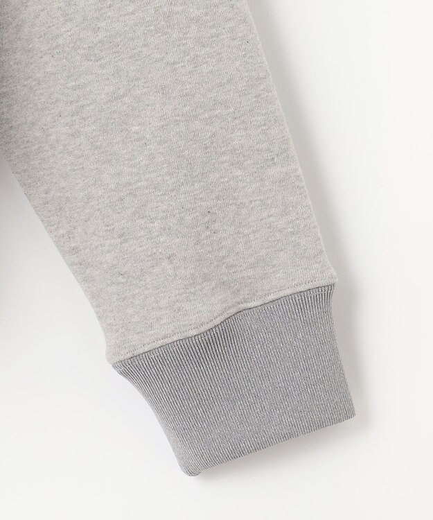 PW CIRCULUS 【WOMEN】【洗える/軽量】裏毛 ロゴ フーデッド プルオーバー ゴルフウェア レディース ライトグレー