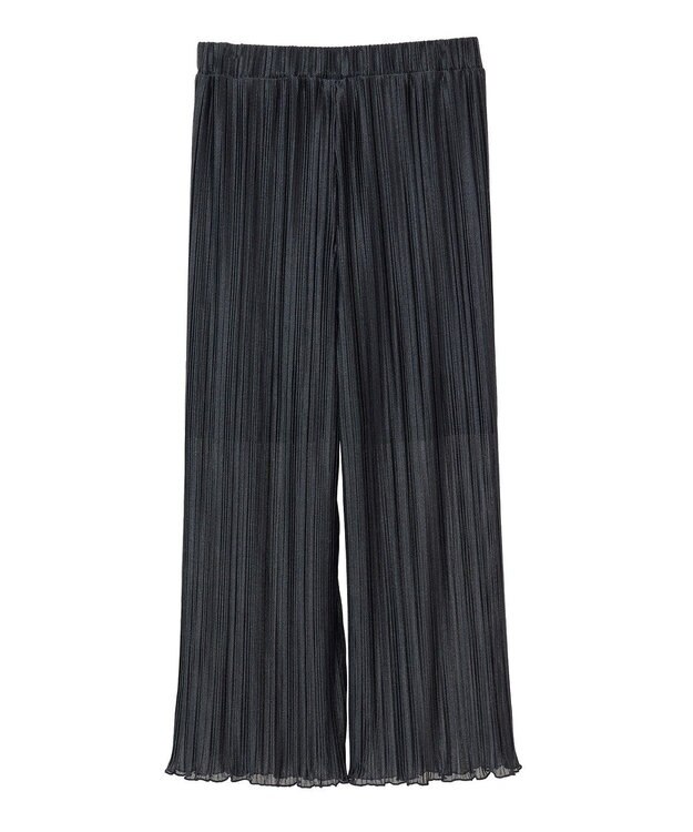 AMERICAN HOLIC ラメプリーツパンツ Black