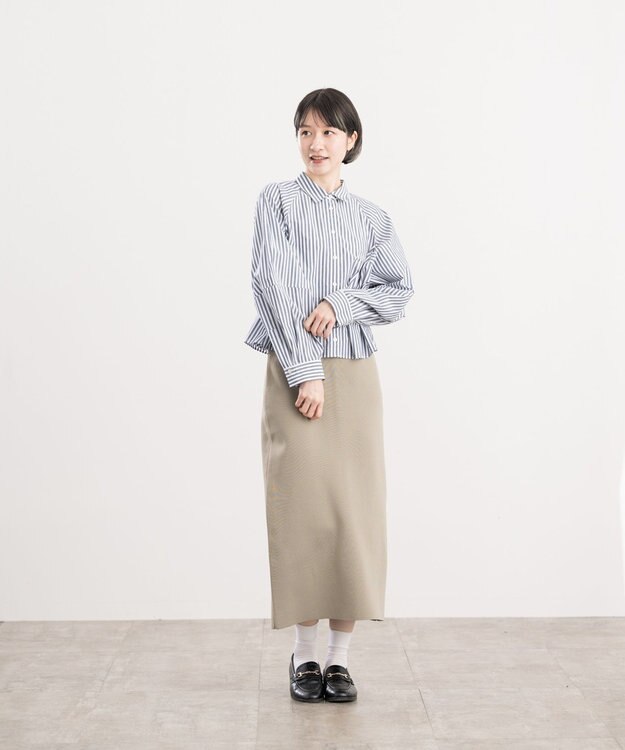 ONWARD Reuse Park 【UNFILO】ブラウス春夏 ネイビー