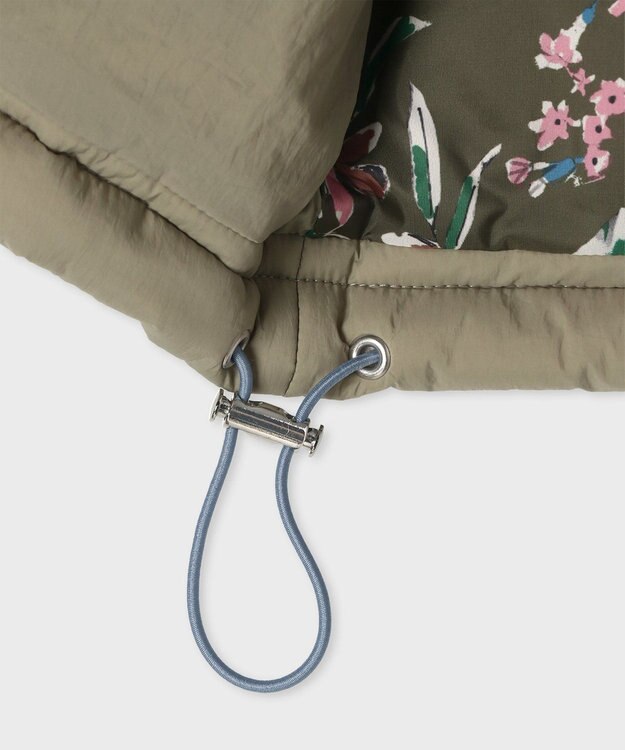 Paul Smith タフタ スタンドカラー ベスト グレイッシュベージュ