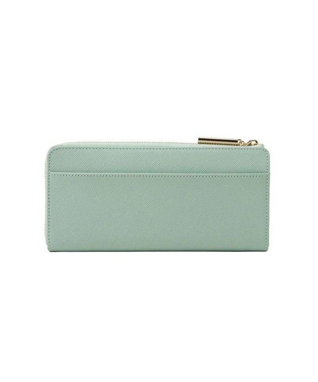 LANVIN en Bleu リュクサンブールハート Lファスナー長財布 ミント