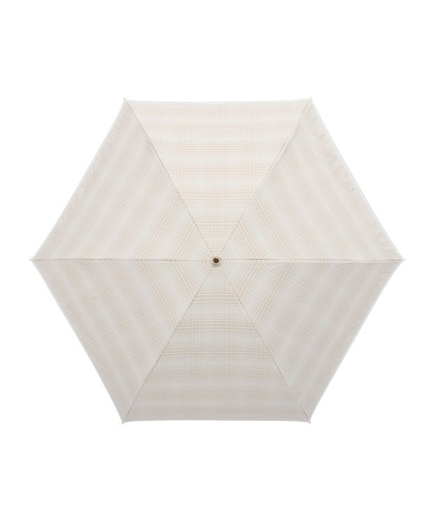MOONBAT GRACY(グレイシー) 晴雨兼用日傘 折りたたみ傘 T/C Neo classic check ベージュ