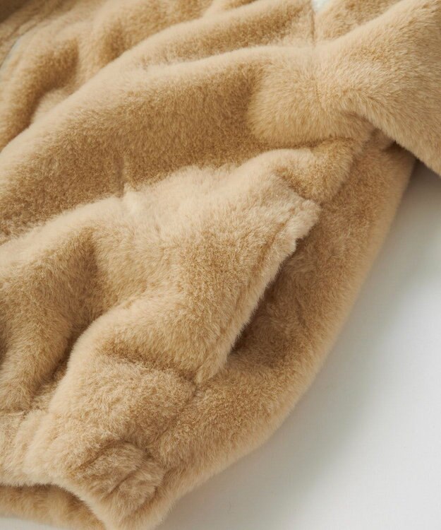 OP／FILA 【FILA】ボアジャケット/キッズ ベージュ