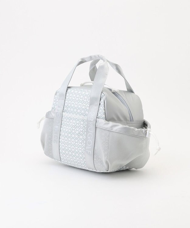 23区GOLF 【UNISEX】モノグラム保冷カートバック ライトグレー系5