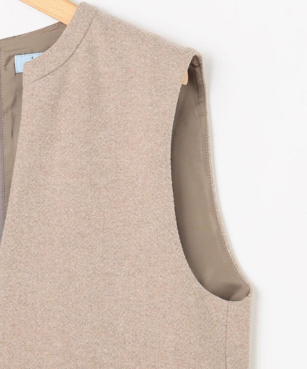 組曲 L 【ご好評につき追加販売 / WEB限定】ミドルジャージー ジャンパースカート ベージュ系