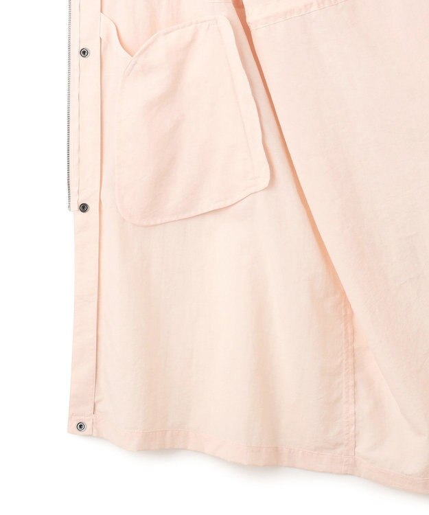 UNFILO ナイロンモッズコート ピンク