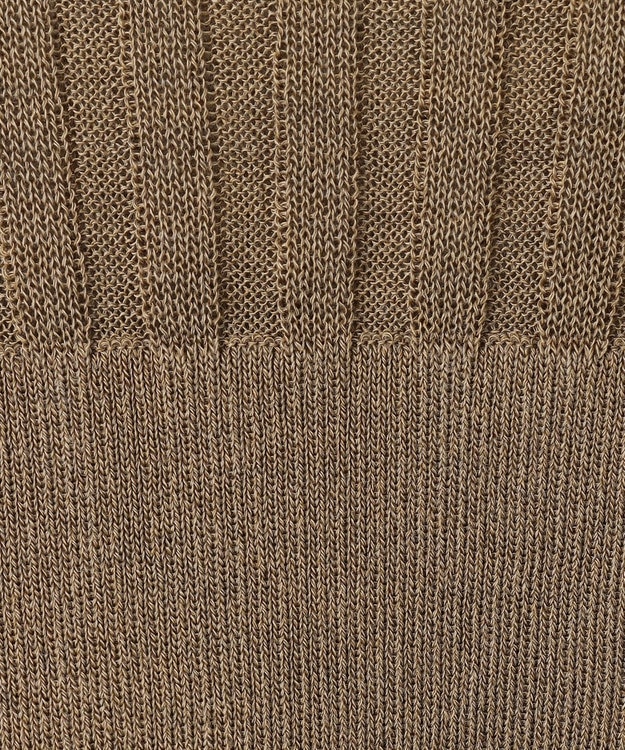 uncrave シアーニット コンビトップス モカ